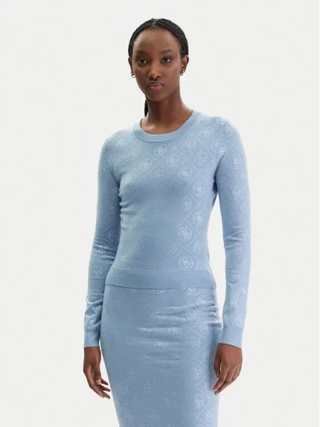 Guess Светр блакитний