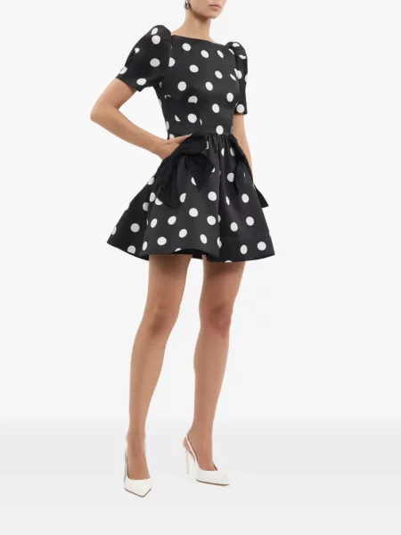 Scurt rochie mini Rebecca Vallance negru