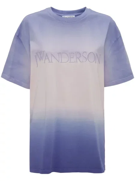 Tricou Jw Anderson cu gradient violet