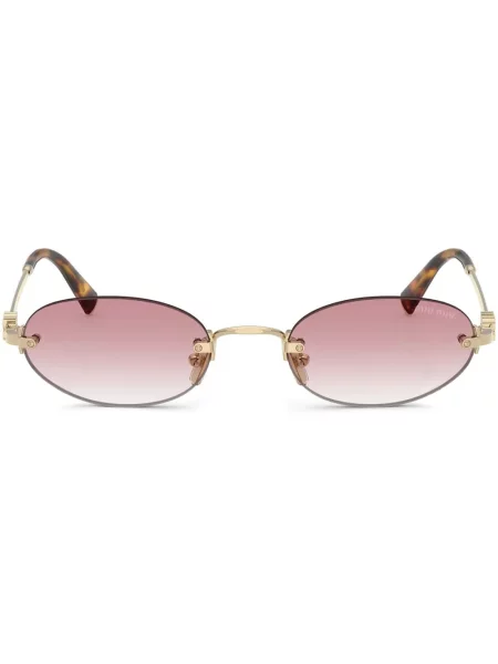 Ochelari de soare Miu Miu Eyewear auriu