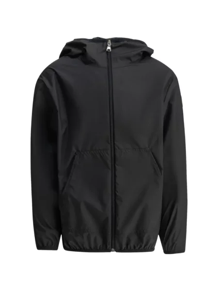 Kurtka dziecięca Moncler Enfant niebieska