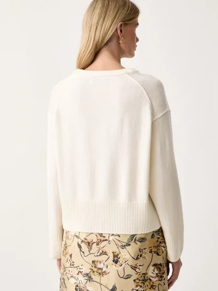 Marc O'Polo sweter wełniany beżowy