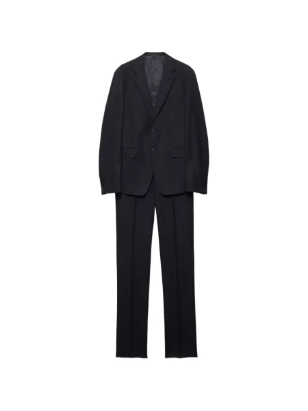 Costum Prada de lână albastru