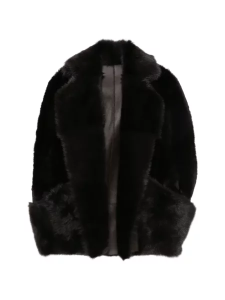Vestă Blancha din piele negru
