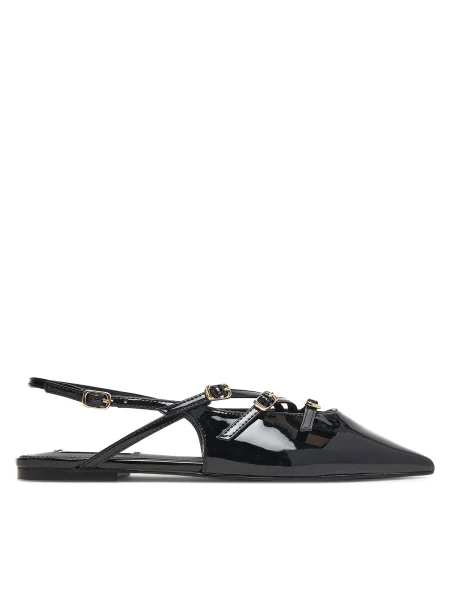 Балеринки Steve Madden Cianna с отворена черно