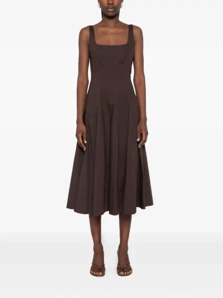 Rochie midi Staud maro