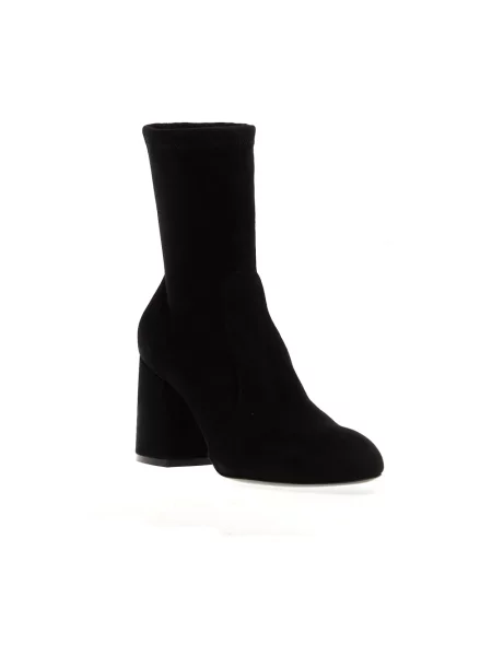 Botki Stuart Weitzman zamszowe czarne