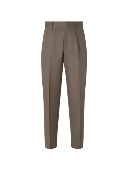 Pantaloni Zegna plisate gri