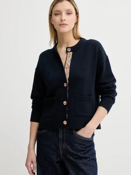 PS Paul Smith cardigan din lână bleumarin