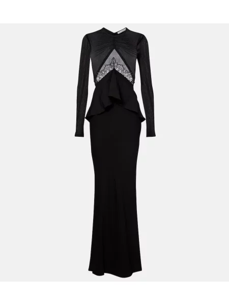 Rochie Christopher Esber din dantelă negru