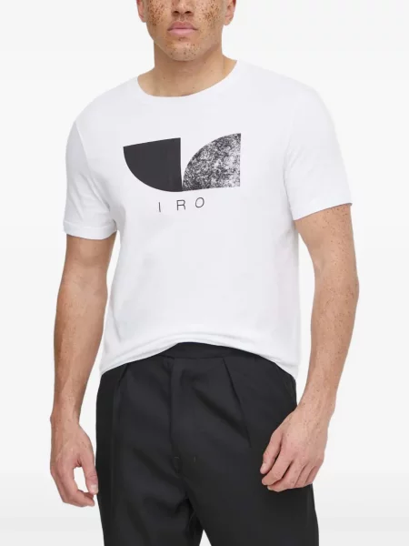 Tricou Iro cu imagine alb