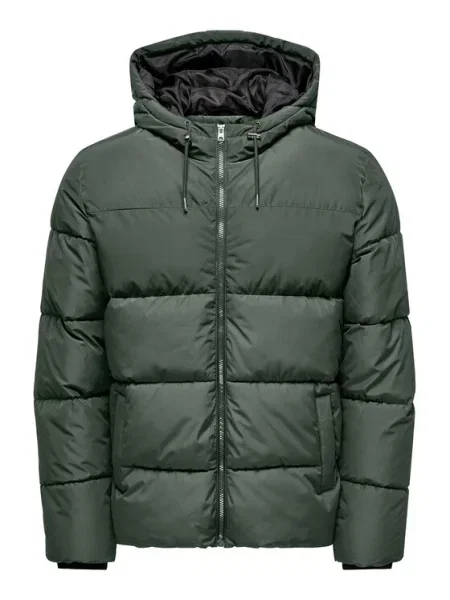 Only & Sons Geacă de iarnă verde