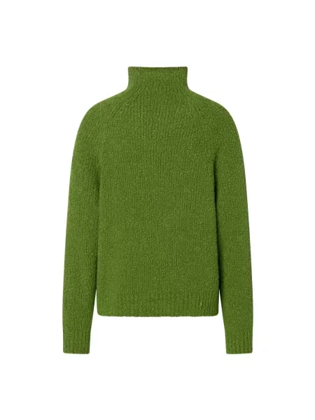 Sweter z golfem Windsor zielony