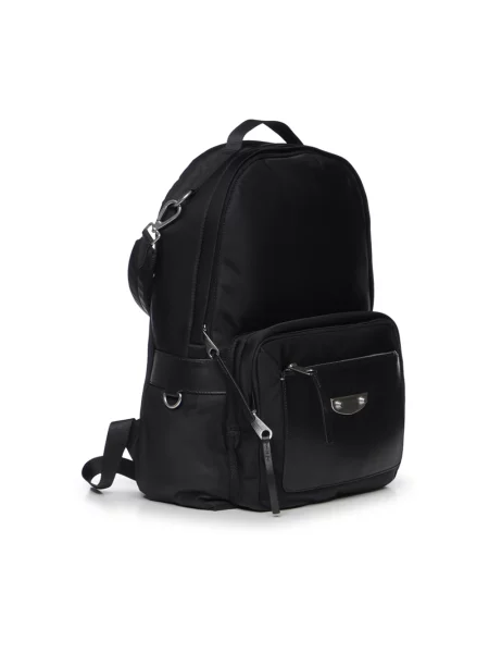 Torba Balenciaga skórzana elegancka czarna