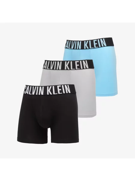 Hlačke Calvin Klein modra