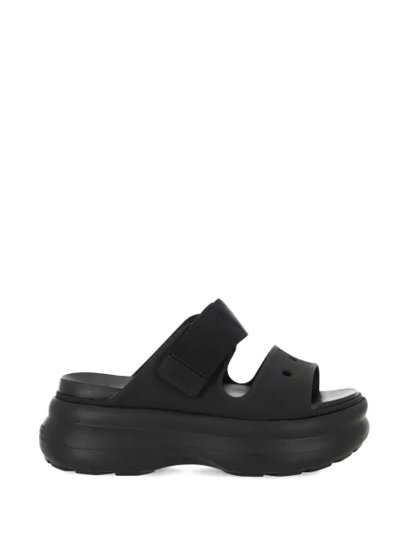 Sandale Crocs cu platformă cu bretele negru