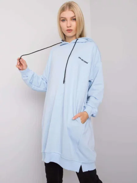 Hanorac Fashionhunters albastru