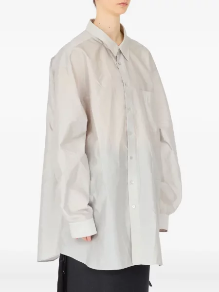 Cămașă Maison Margiela lungă alb