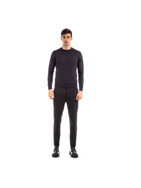 Dzianinowy sweter Drumohr czarny