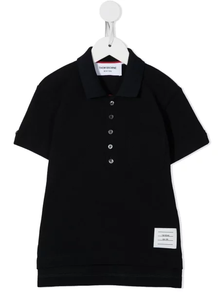Polo marškinėliai Thom Browne mėlyna