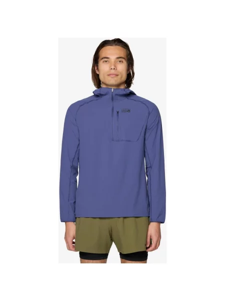 Koszulka Mountain Hardwear Sunshield Half Zip lila XL