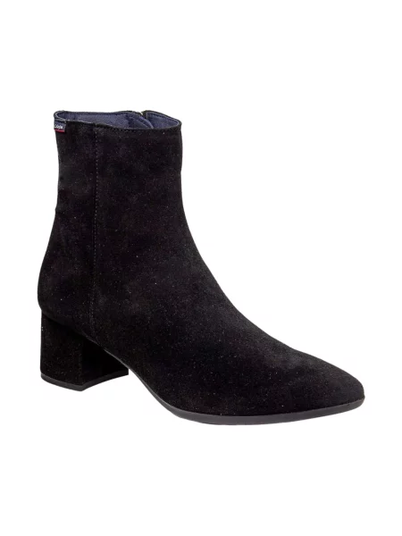 Buty do kostki Callaghan skórzane czarne