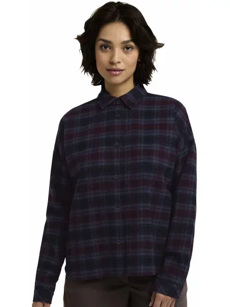 Рубашка Jack Wolfskin фиолетовая