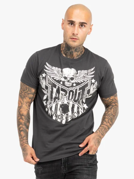 Tapout Póló WESTLAKE antracit fehér