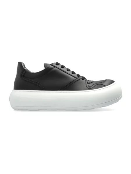 Sneakersy Moschino skórzane czarne