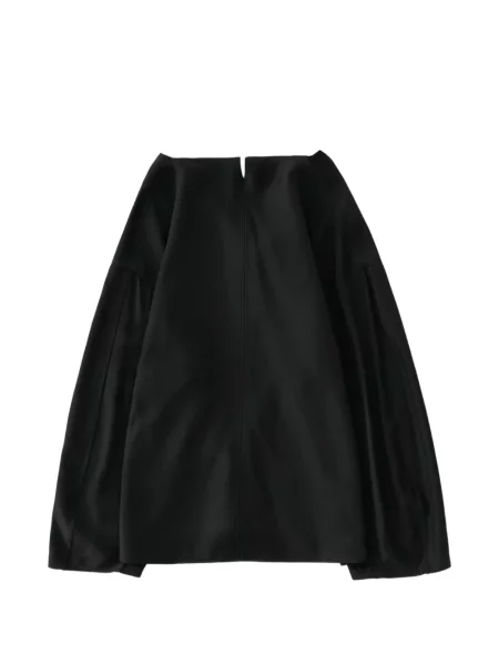 Top Studio Nicholson drapat cu legături negru