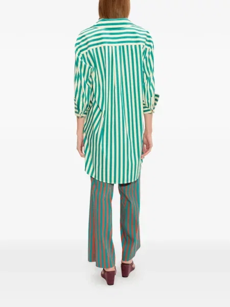 Rochie tip cămașă Simon Miller verde