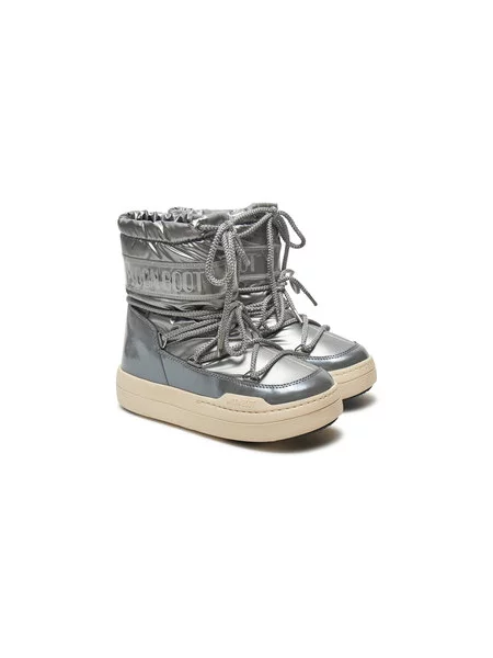 Sniego batai Moon Boot Junior Park Boot Sidabrinė