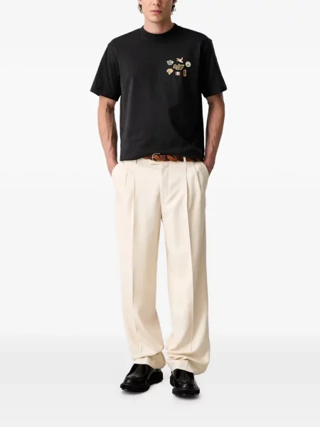 Tricou Barbour cu imagine negru