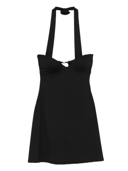 Mała mały sukienka mini La Revêche garniturowa czarna