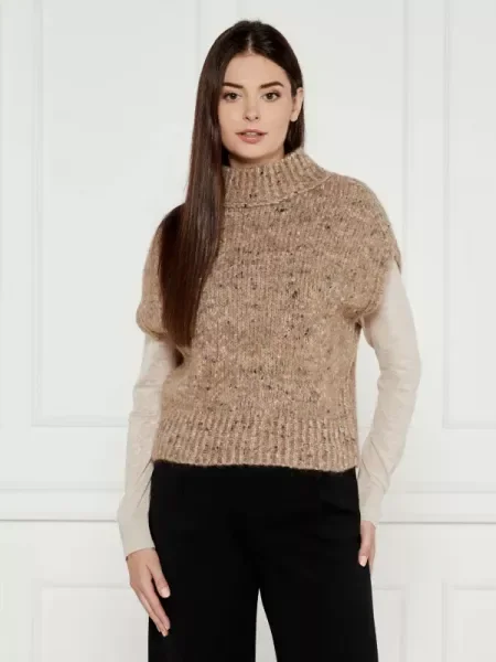 Marc Cain De lână vestă bej