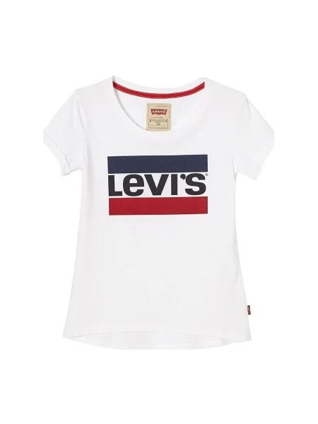 Tricou copii Levi's® alb