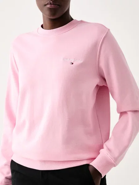 Суитчър Tommy Jeans розово