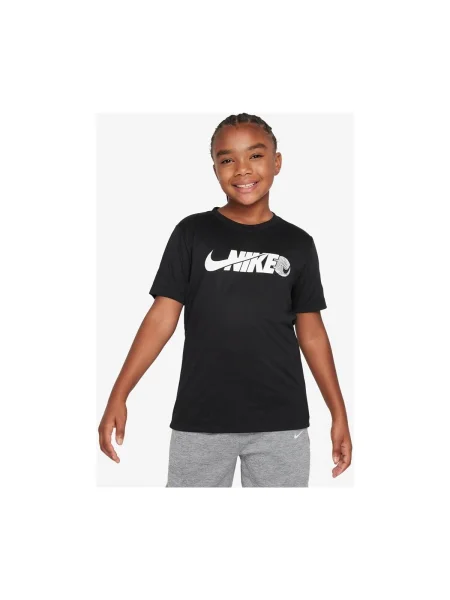 Tricou copii Nike negru