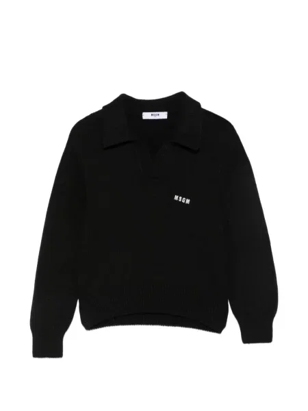 Sweter dziecięcy Msgm czarny