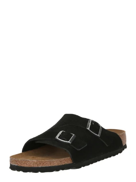 BIRKENSTOCK Šľapky Zürich VL / strieborná čierna