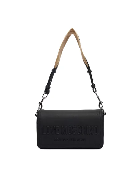 Love Moschino Rankinė su ilgu dirželiu juoda