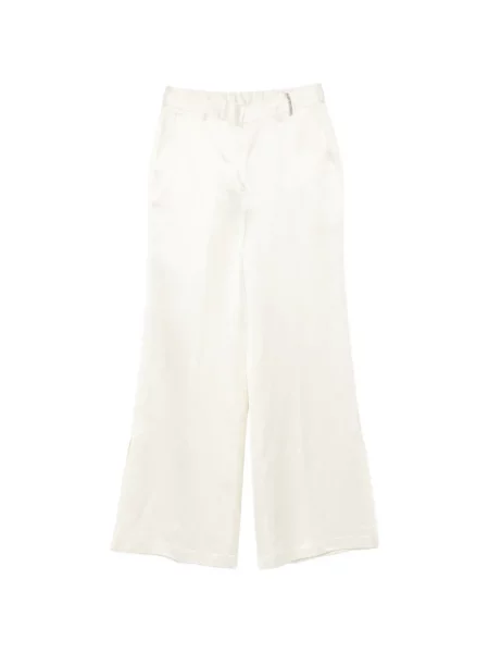 Pantaloni Panicale fără toc alb