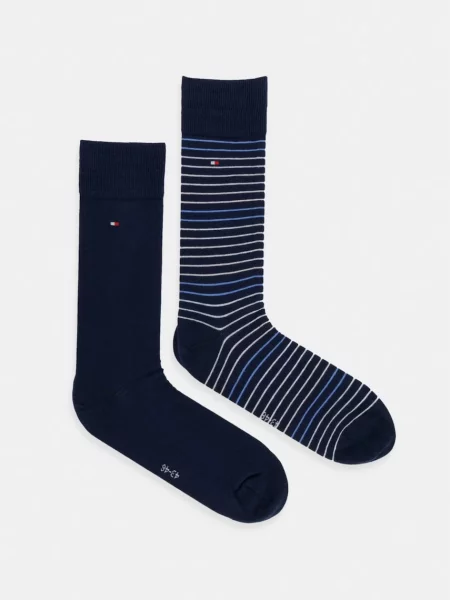 Tommy Hilfiger ponožky s bavlnou modré