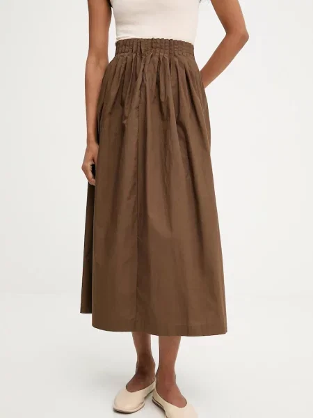 Юбка Answear.lab коричневая