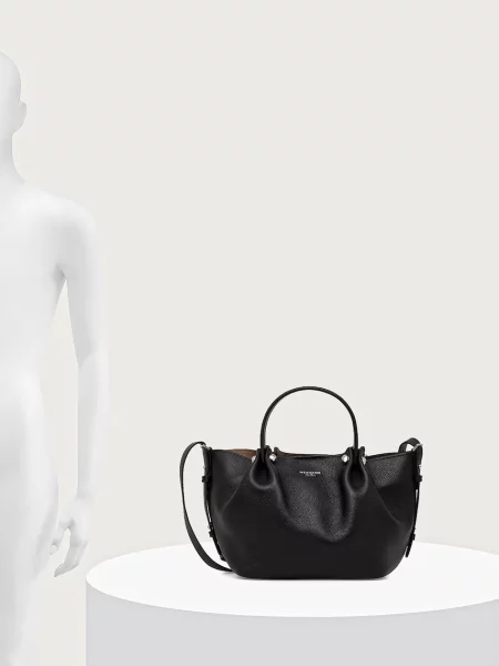 Кожаная сумка шоппер Weekend Max Mara