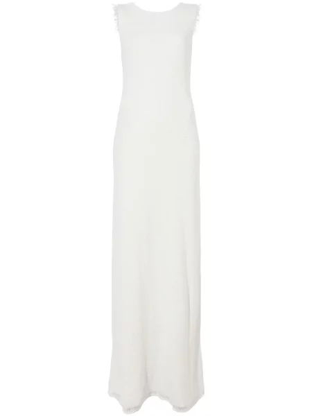 Rochie maxi Proenza Schouler de costum alb