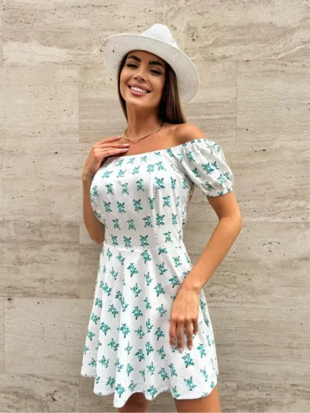 ISSA Plus Сукня міні білий