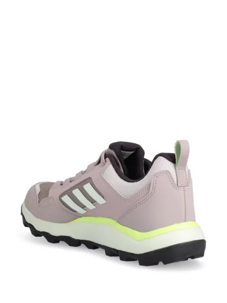 Sneakersy Adidas Terrex w paski z nadrukiem skórzane czarne