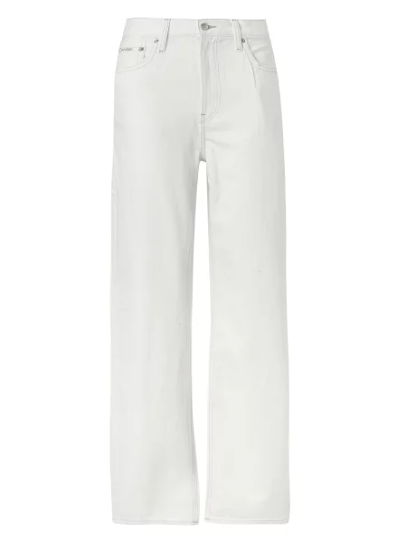 Calvin Klein Jeans Jeans denim alb