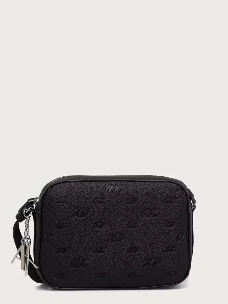 Armani Exchange geantă crossbody pentru femei negru